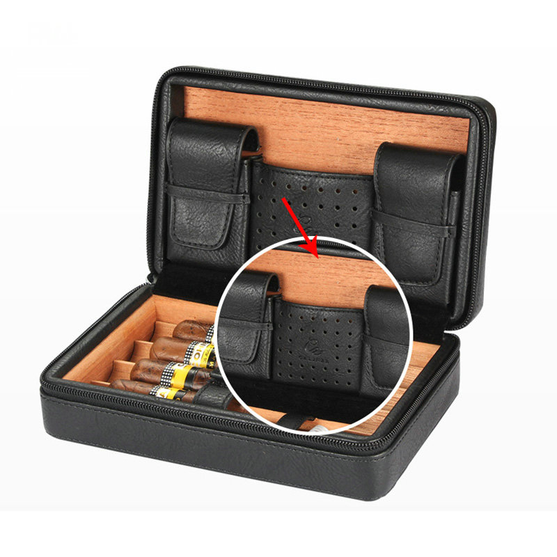 Premium Leather Cigar Cases