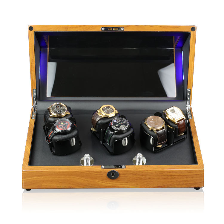 Custom Logo Wooden Watch Box