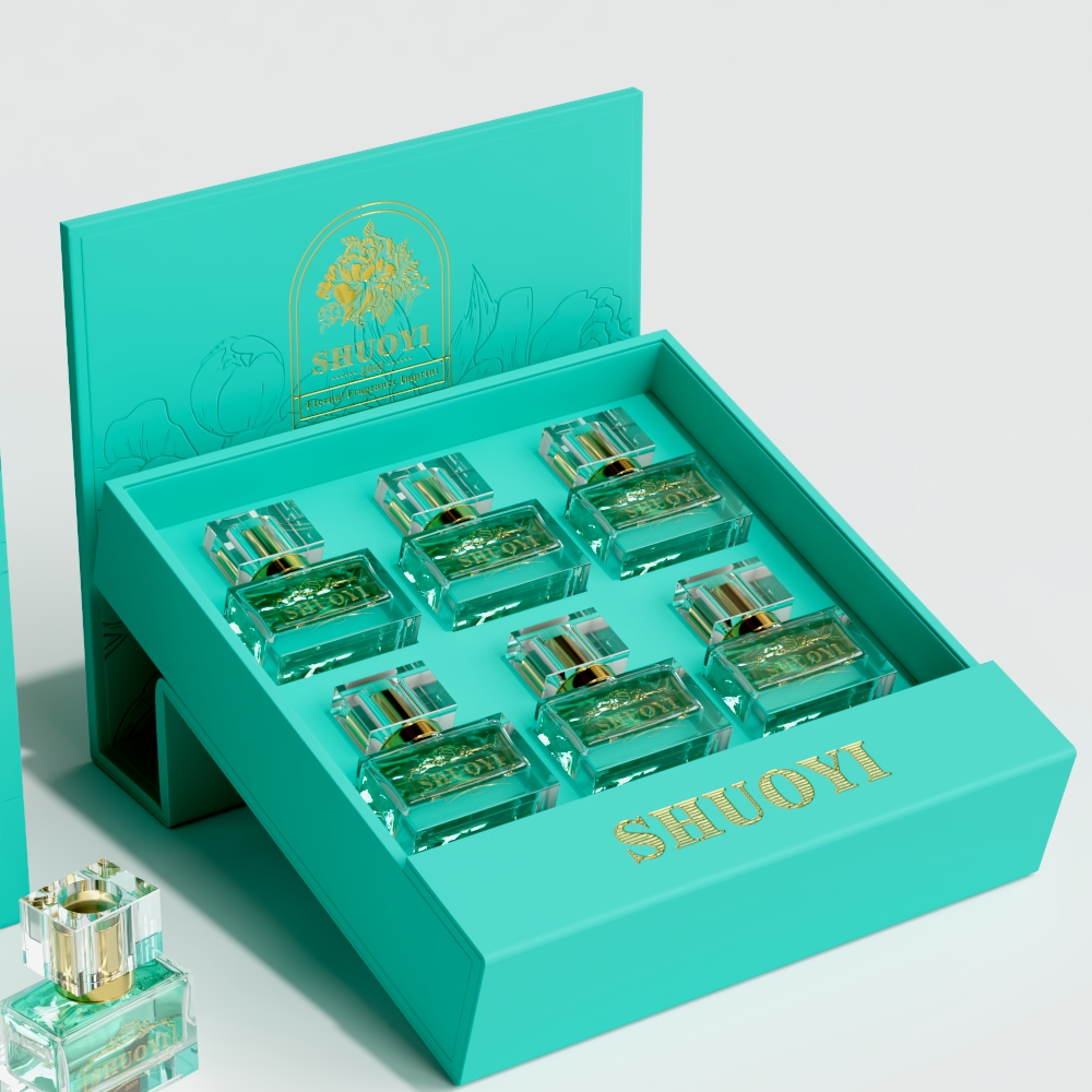 Wooden box perfume