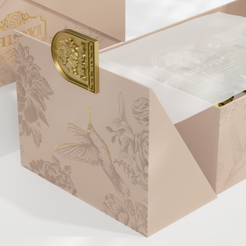 Perfume bottle box