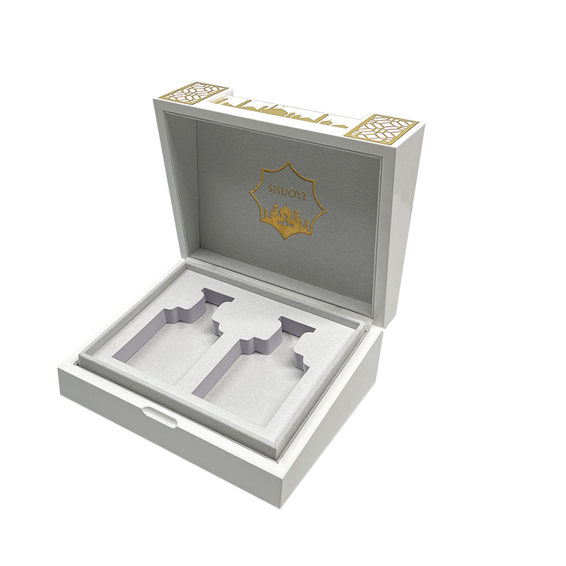 Perfume box with bottle