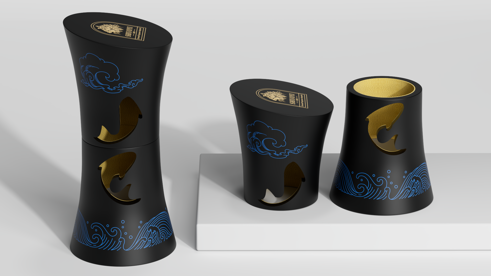 Pu perfume box