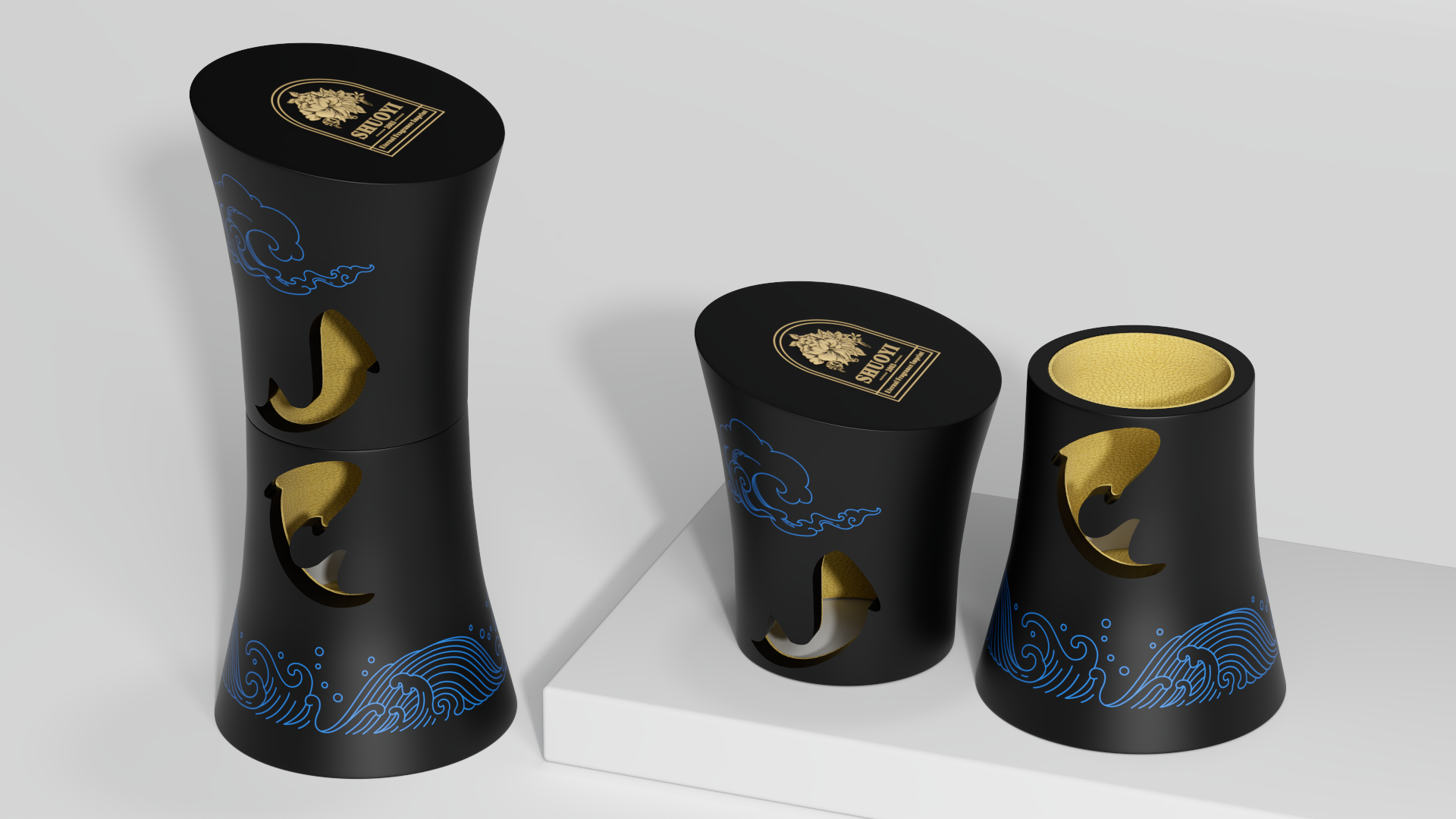 Pu wooden box 