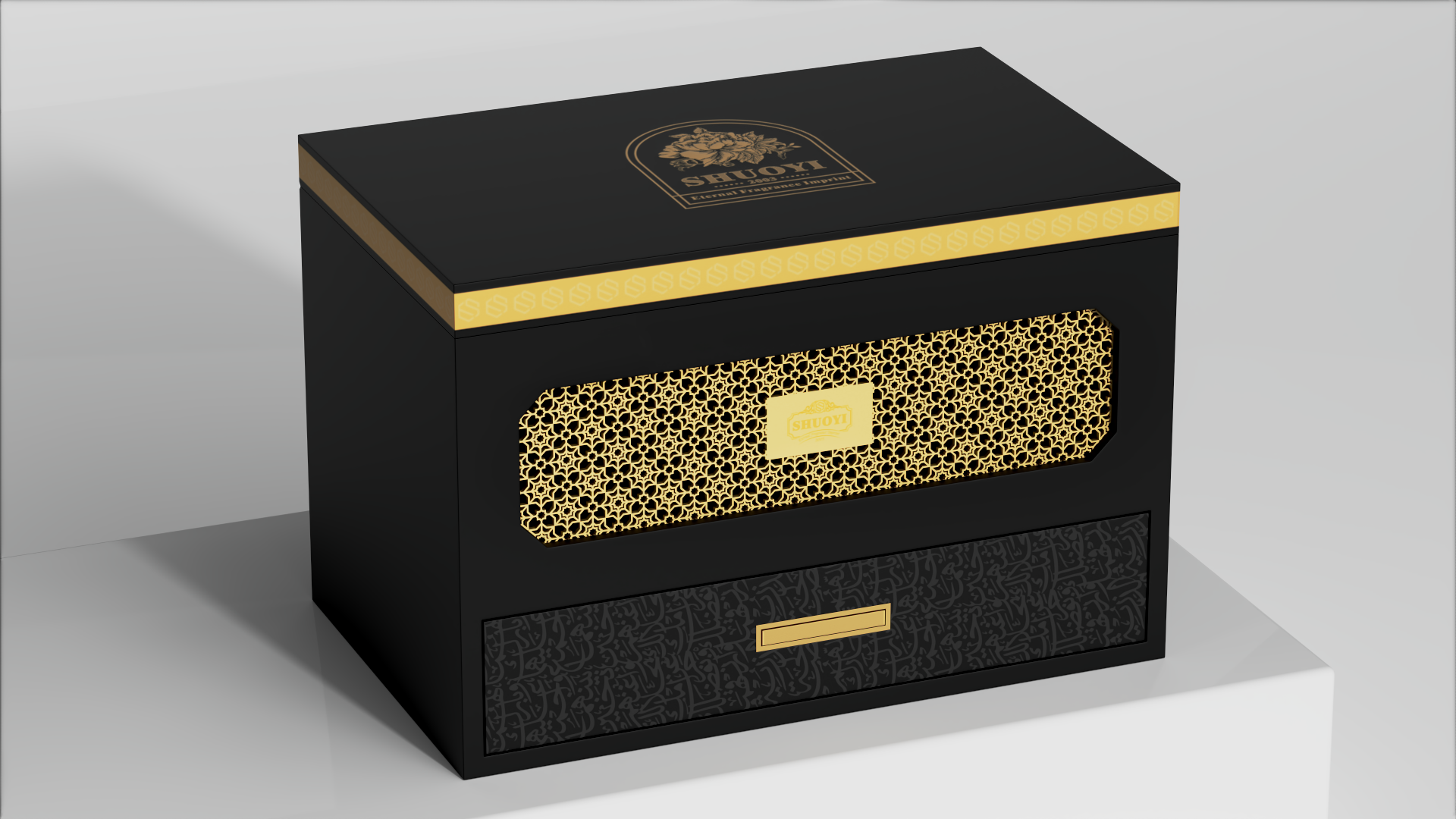 Pu wooden box 