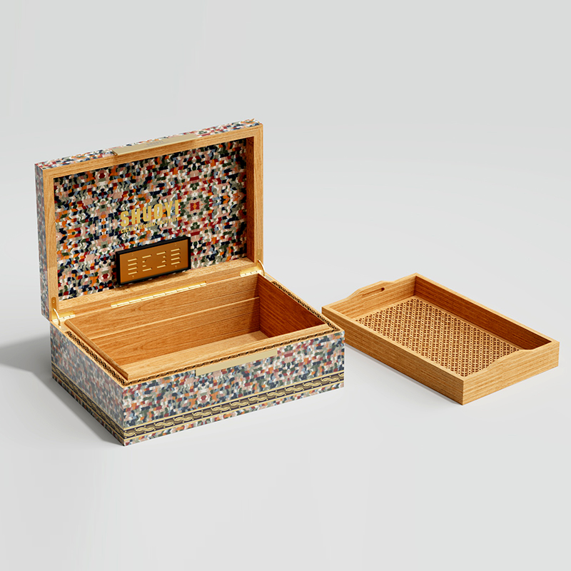 wooden cigar box 