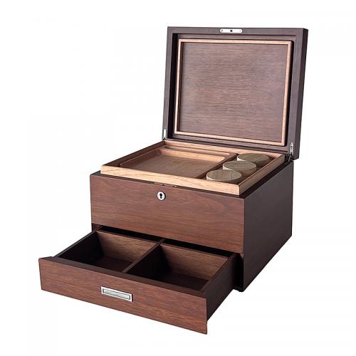 Acacia Wood Watch Box Organizer