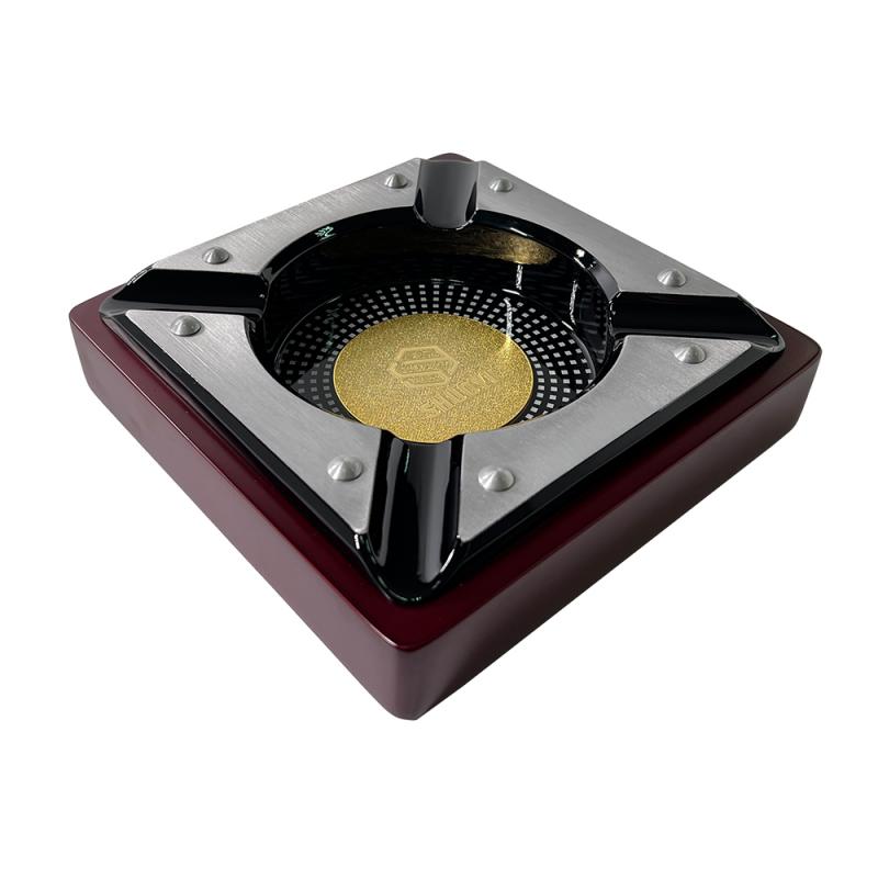 Custom Wood Cigar Ashtray Cigar Accessories Cigarettes Ashtrays,Wood ...