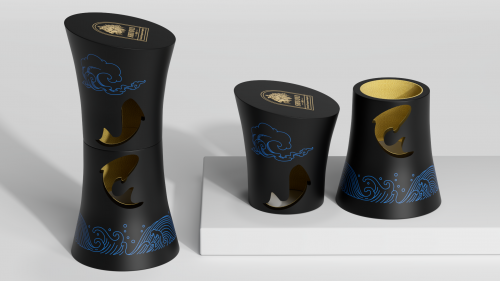 Scent box with Pu