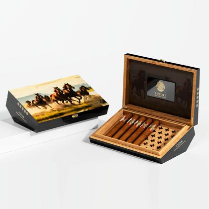 wood cigar storage box
