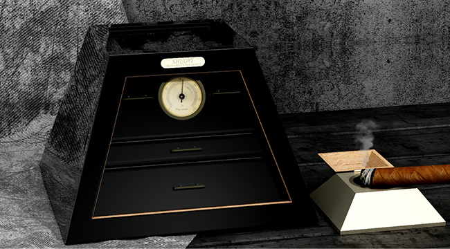 The Latest Design Cigar Humidor of Shuoyi Packaging